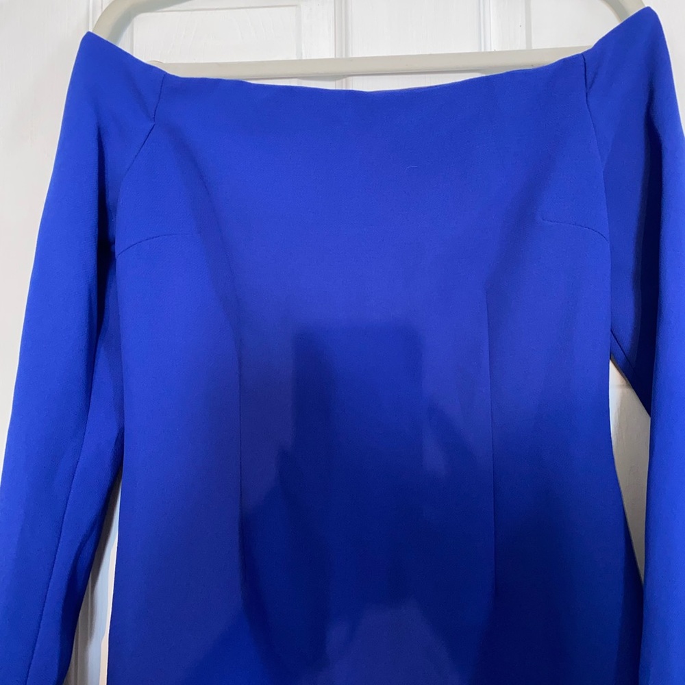 Royal Blue Long Sleeve Dress